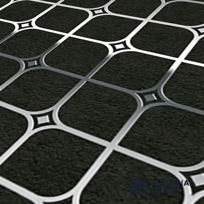 Highlighter Tiles  Tile TL 07252 B Plana 8017 GLM (Silver) 1 ft x 1 ft Ceramic Matte Finish - 9 mm  | 2 mm Spacer is Mandatory (Sample)